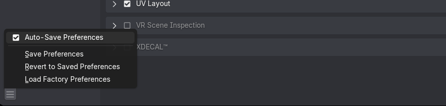 PreferencesAutoSave